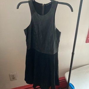 Black mini dress